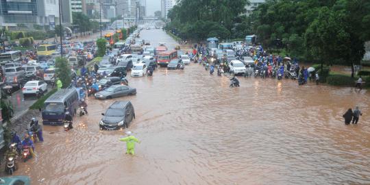 Lonjakan komunikasi data melonjak saat banjir landa Jakarta