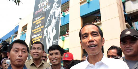 Pedagang Blok F Tanah Abang cemburu Jokowi lebih peduli Blok G