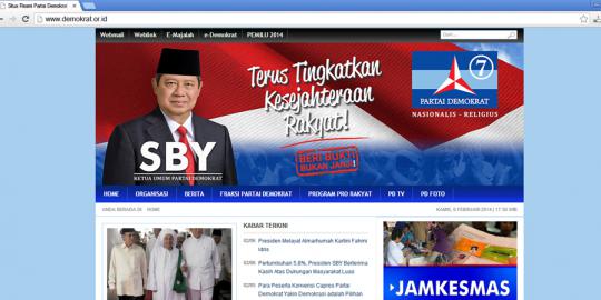 Diserang hacker dua hari, situs Demokrat terpantau normal