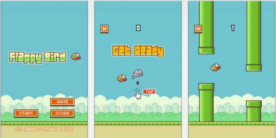 Siapa sangka, Flappy Bird mampu hasilkan Rp 609 juta tiap hari