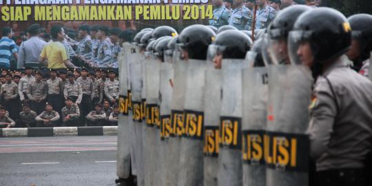 Dampak simulasi depan Bawaslu, kemacetan mengular sampai Slipi