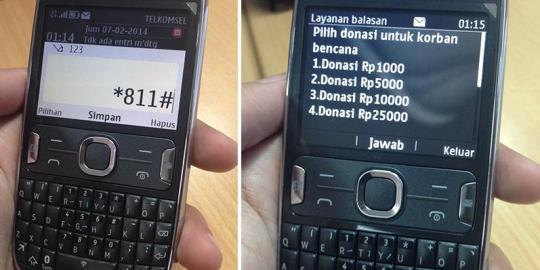 Telkomsel sediakan layanan donasi 811