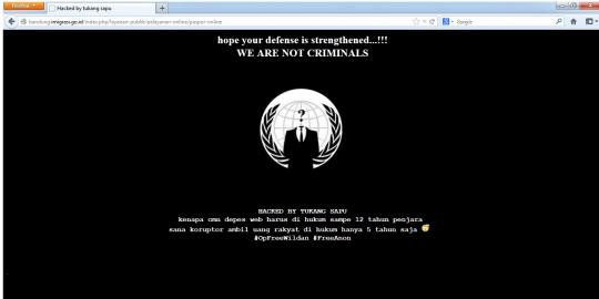 Marah, Anonymous bocorkan data PNS Singapura