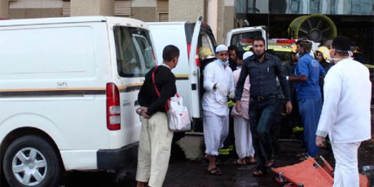 Kebakaran hotel peziarah di Madinah, 15 orang tewas 150 terluka