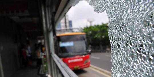 Polisi duga pelaku penembakan Bus Transjakarta warga sekitar