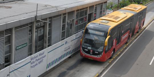 Ini daftar kerusakan bus Transjakarta baru impor dari China