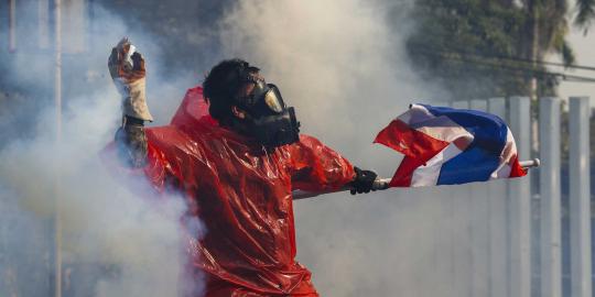 Polisi Thailand tangkap pemimpin demo antipemerintah