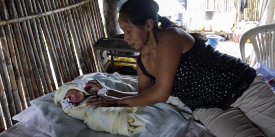 Kisah Estela lahirkan bayi saat badai dan banjir landa Bolivia