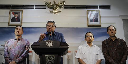 SBY saat umumkan Mendag baru pengganti Gita
