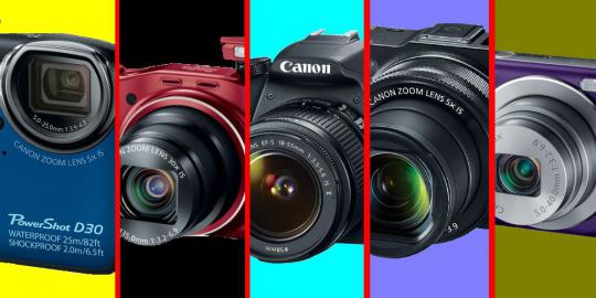 5 Kamera canggih Canon terbaru sangat mempesona