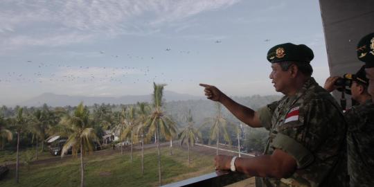 SBY saksikan uji coba pesawat tempur T-50i