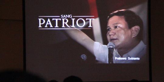 Pemutaran perdana film dokumenter Prabowo di Kantor Gerindra