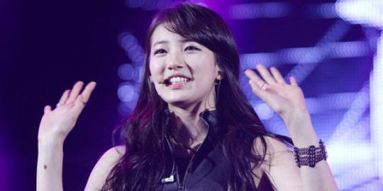  Gaun melorot  Suzy Miss A tetap tampil maksimal merdeka com