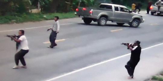 Konflik menguap di tengah pemilu Thailand