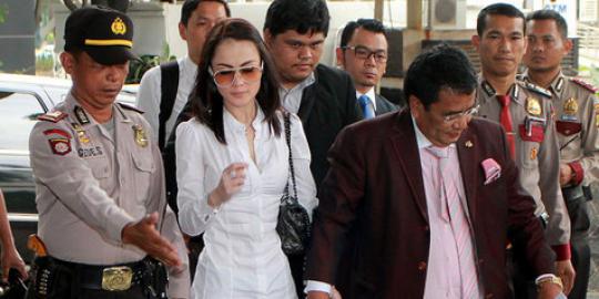 Jennifer Dunn penuhi panggilan KPK terkait kasus Wawan