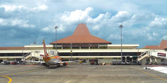 Bandara Juanda tutup, AP I rugi Rp 2 miliar
