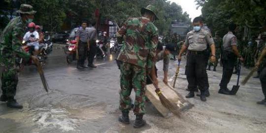 21 Wilayah di Jateng tertutup abu erupsi Gunung Kelud