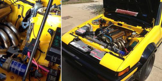 Fusion aneh bumblebee dengan Toyota Corolla AE 86