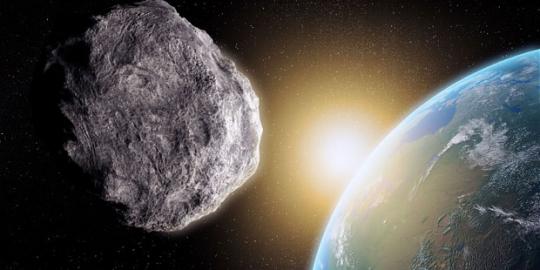 Asteroid raksasa akan hantam bumi pagi ini