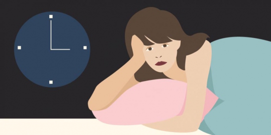 di kasur menyebabkan insomnia