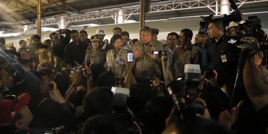 4 Cerita kunjungan SBY di Gunung Kelud