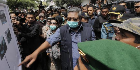 SBY minta pengungsi Kelud sabar supaya selamat