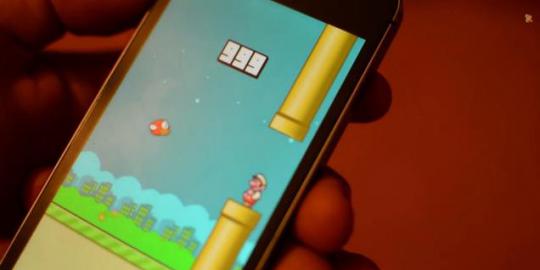 Flappy Bird akan temui Super Mario di skor 999?