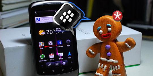 Akhirnya, BBM untuk Android Gingerbread resmi dirilis