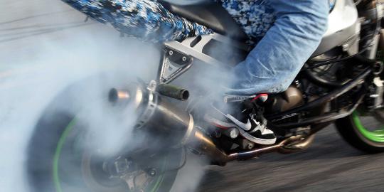 Aksi menyeramkan geng motor Tangki di Pondok Gede