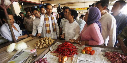 Jokowi: Kalau mau ramai jualan saja di tengah Jalan Sudirman