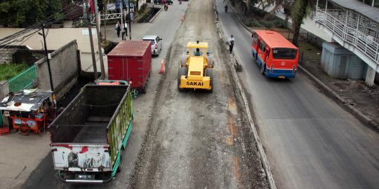 Perbaikan jalan rusak di Jakarta Utara ditargetkan selesai Maret