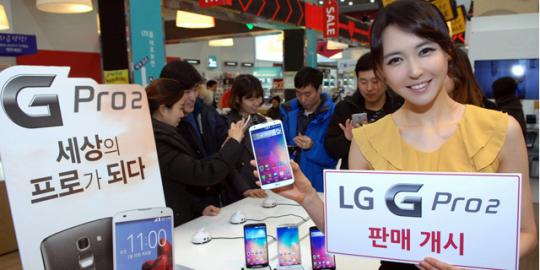 LG G Pro 2 ternyata lebih mahal dari Galaxy Note 3