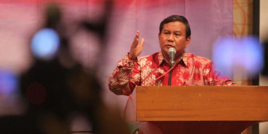 Prabowo: KPK tak boleh dilemahkan, harus diperkuat