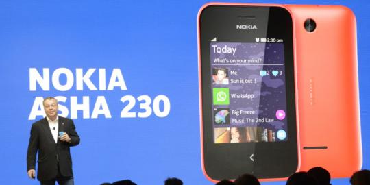 Nokia perkenalkan ponsel 220 dan 230, harga mulai Rp 470 ribu