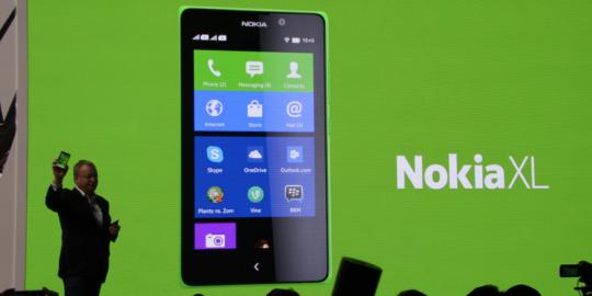 Layar smartphone Android Nokia XL sangat mengecewakan!