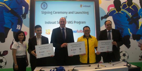 Indosat kolaborasi bareng Chelsea FC