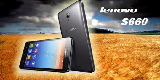 Lenovo S660, smartphone terbaru dengan harga Rp 2 jutaan