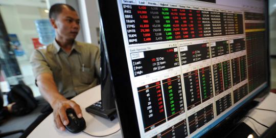 Gerak IHSG cenderung melemah