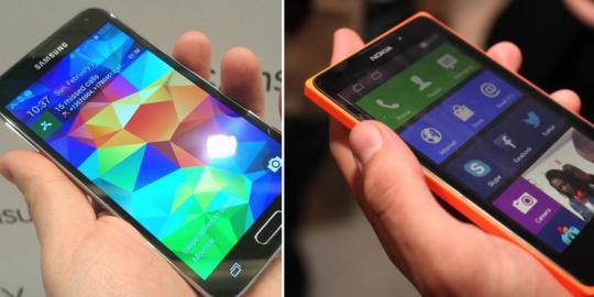 Galaxy S5 dirilis, Nokia 'tertawakan' Samsung