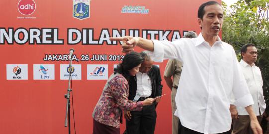 Jokowi sebut transportasi Jakarta tak maju-maju akibat polemik