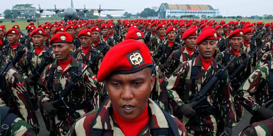 Kopassus dan Paskhas akan latihan dengan pasukan Komando China