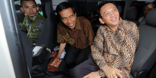 Ikut blusukan Jokowi seharian, Ahok ngeluh capek dan macet