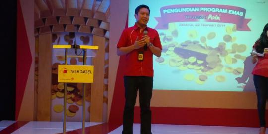 Purwanto Panji dapat 1 Kg emas dari Telkomsel