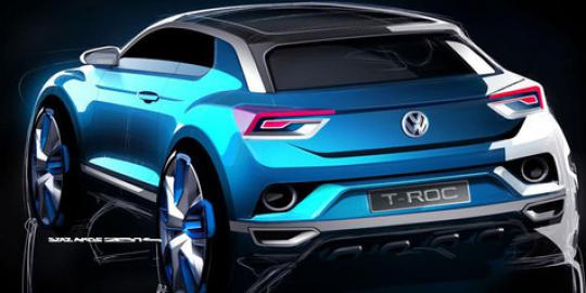 VW boyong compact crossover baru ke Geneva!  merdeka.com