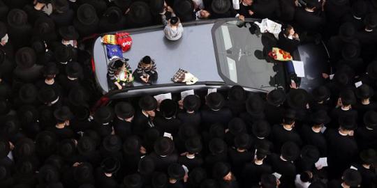 Ratusan ribu Yahudi ultra-Ortodoks protes beleid wajib militer