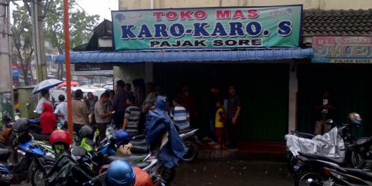 Toko emas dibobol maling, Usaha rugi Rp 2 miliar