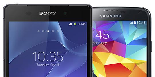 Duel, Samsung Galaxy S5 vs Sony Xperia Z2