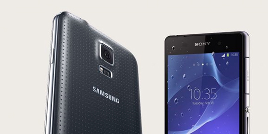 duel, samsung galaxy s5 vs sony xperia z2