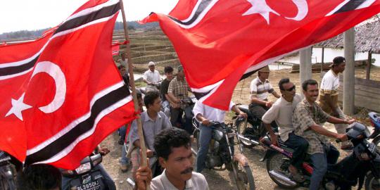 Polisi ancam turunkan Bendera Aceh jika dikibarkan saat pemilu