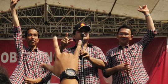 Dipinang Prabowo, Ahok merasa lucu harus lawan Jokowi